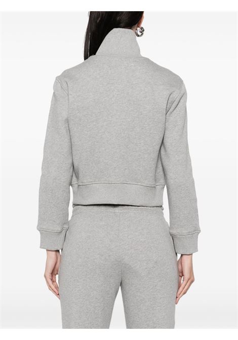 Grey zip-up sweatshirt The attico - women THE ATTICO | 250WCF00022JJF003AA183